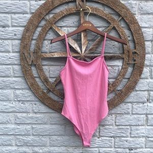 Forever 21 Pink Bodysuit